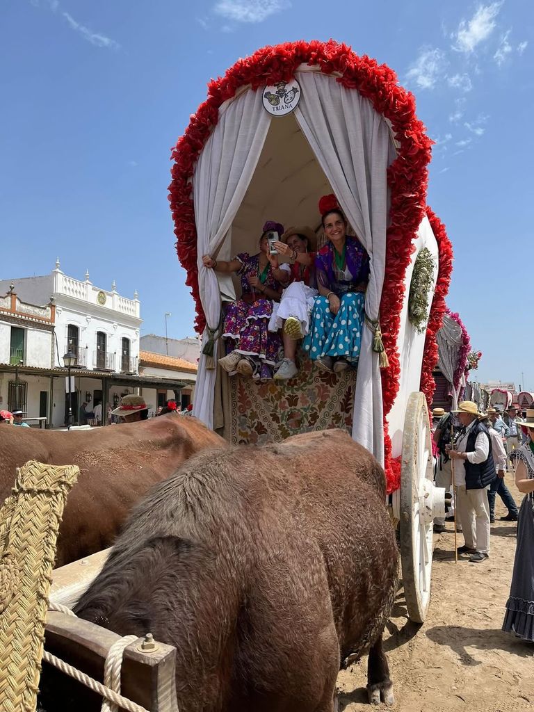Samantha Vallejo-Nágera en El Rocío