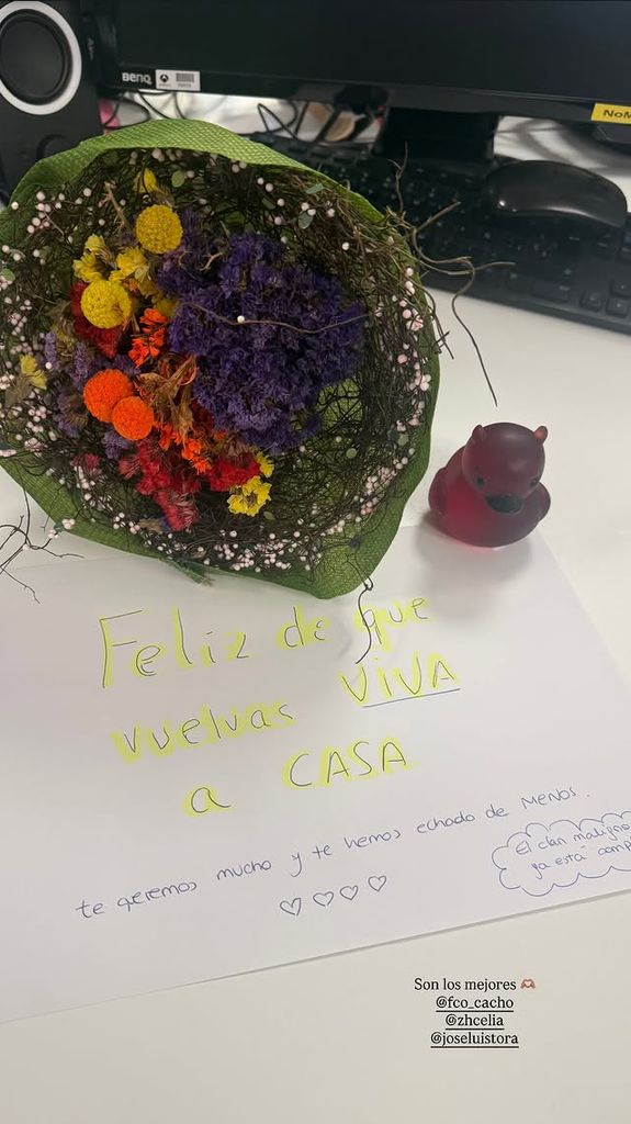 La sorpresa que ha recibido Marina Valdés en su regreso al trabajo