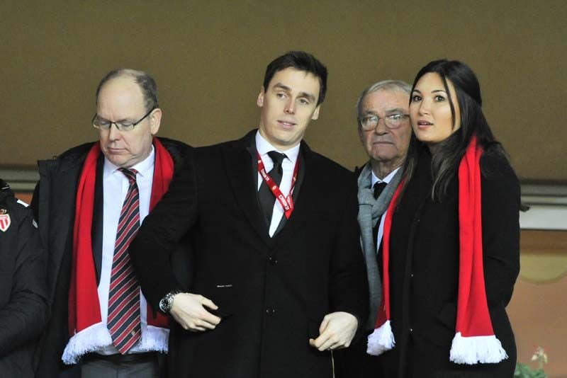 Alberto de Mónaco, Louis Ducruet y Marie Chevallier