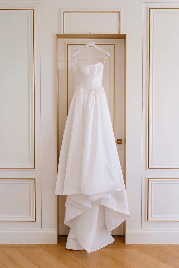 Vestido de Pronovias.