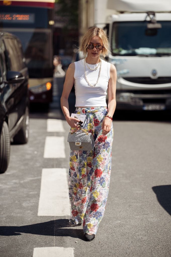Street Style estampado flores