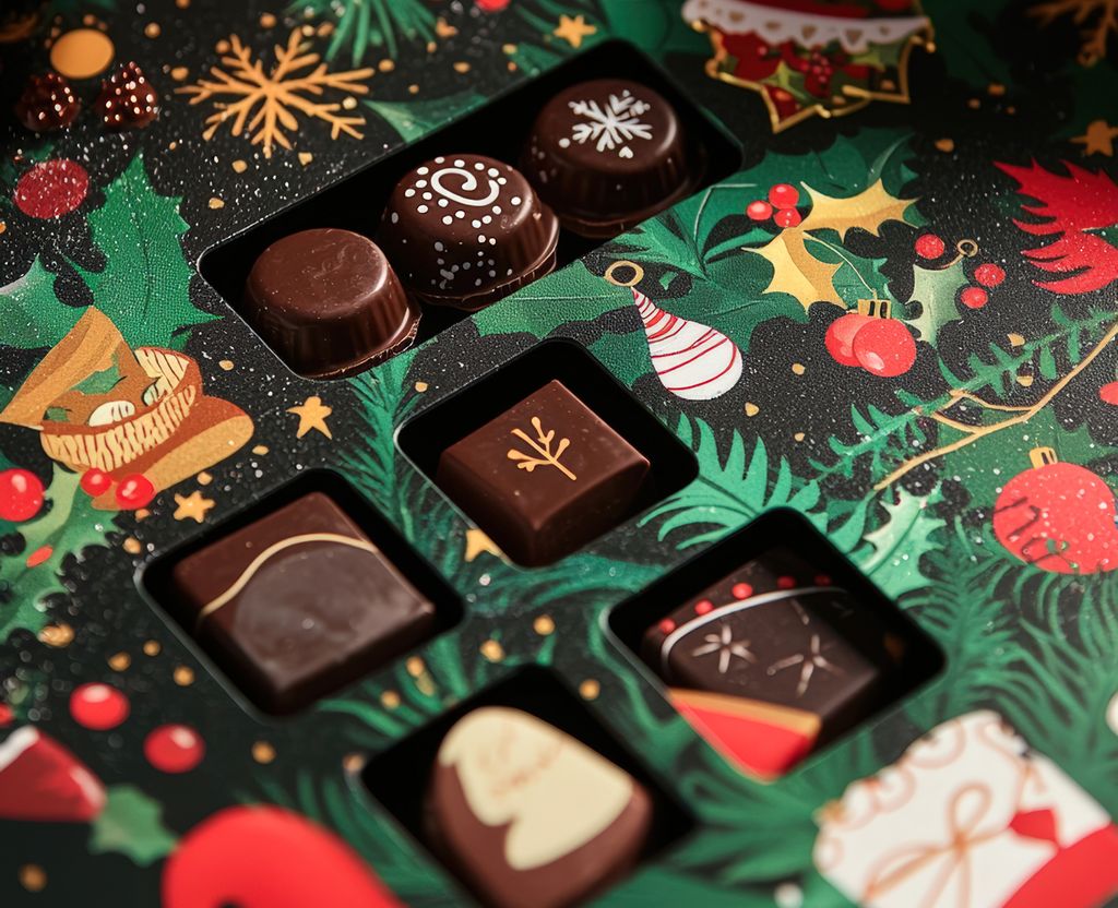 El clásico calendario de Adviento de chocolate