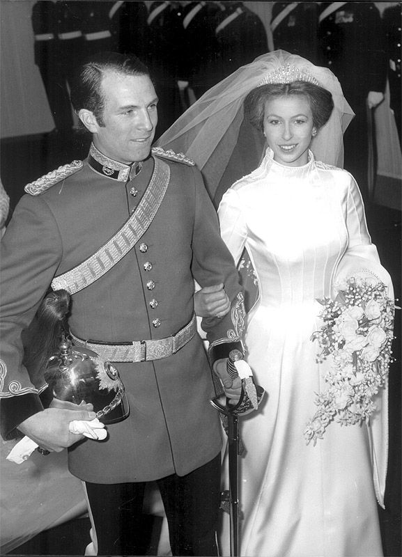 Princesa Ana y Mark Phillips