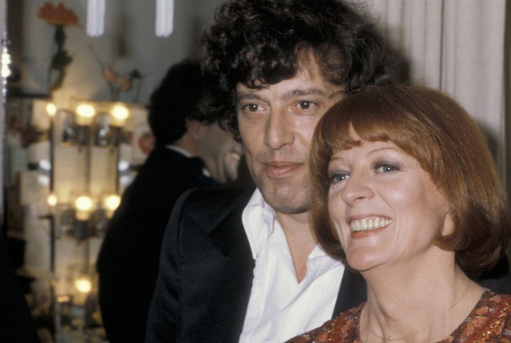 La actriz Maggie Smith y Tom Stoppard en Nueva York, en el año 1979