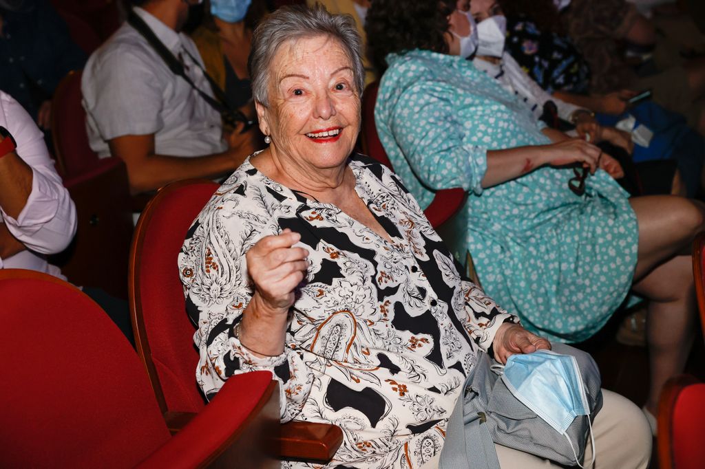 María Galiana en una presentación teatral