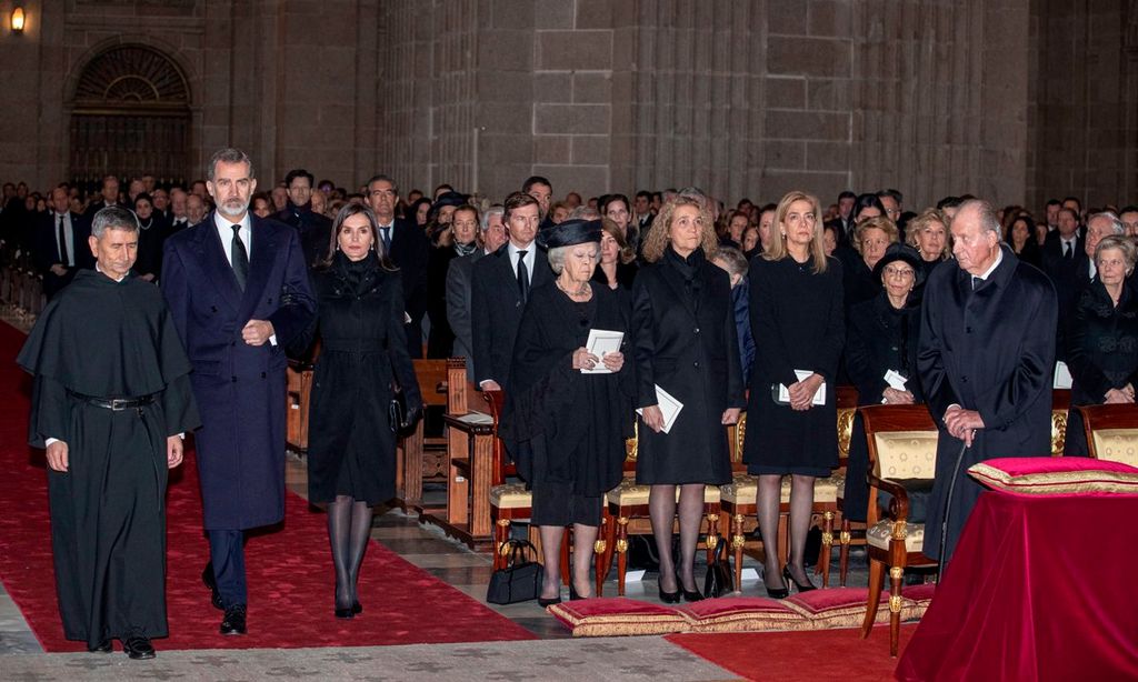 Funeral de la Infanta Pilar de Borbón