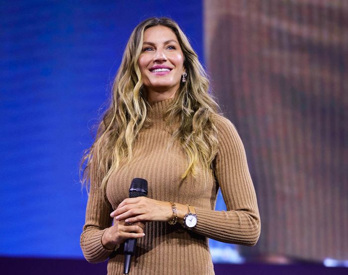 Gisele Bündchen en un evento en Brasil
