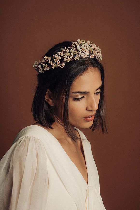 Tocados de novia Mimoki