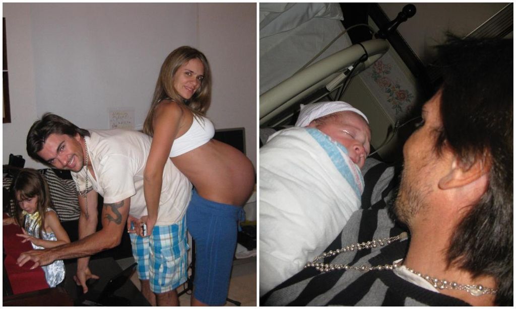 Juanes y su familia