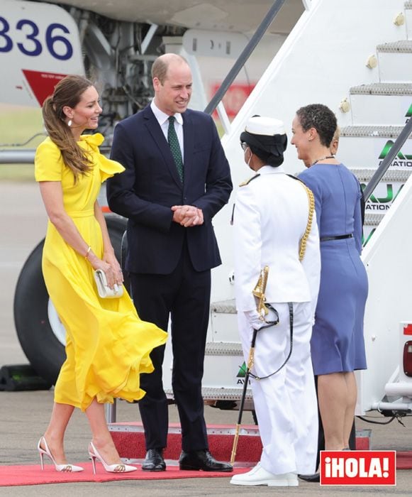 Los duques de Cambridge llegan a Jamaica 