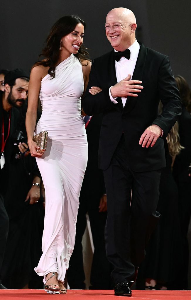 Ines de Ramon en el festival de Venecia 