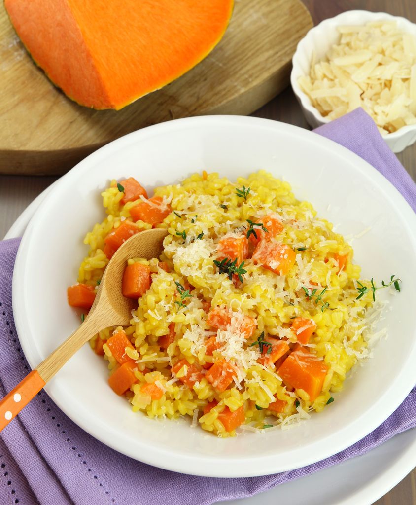 Risotto de calabaza