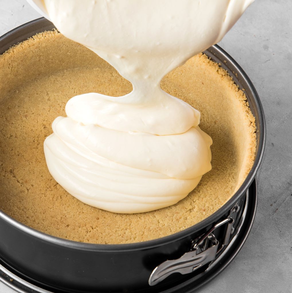 Haciendo tarta de queso