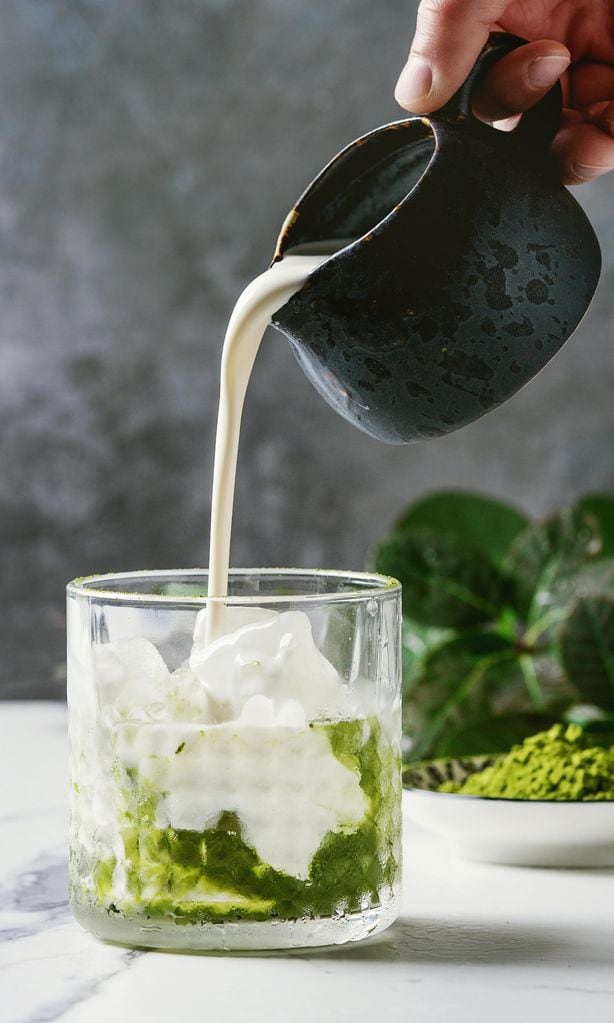 matcha con leche
