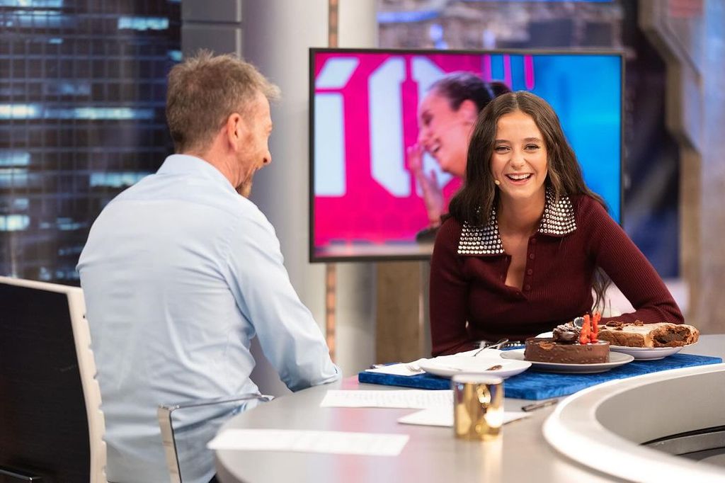 Victoria de Marichalar en El Hormiguero el día de su cumpleaños