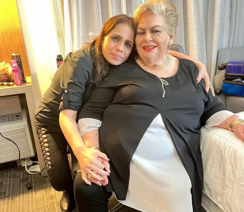 Paquita la del Barrio y su hija Martha Elena