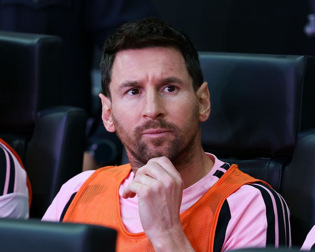 Leo Messi, durante el partido entre Club León e Inter Miami CF, correspondiente a la primera fase de la Leagues Cup, disputado el 12 de agosto de 2026