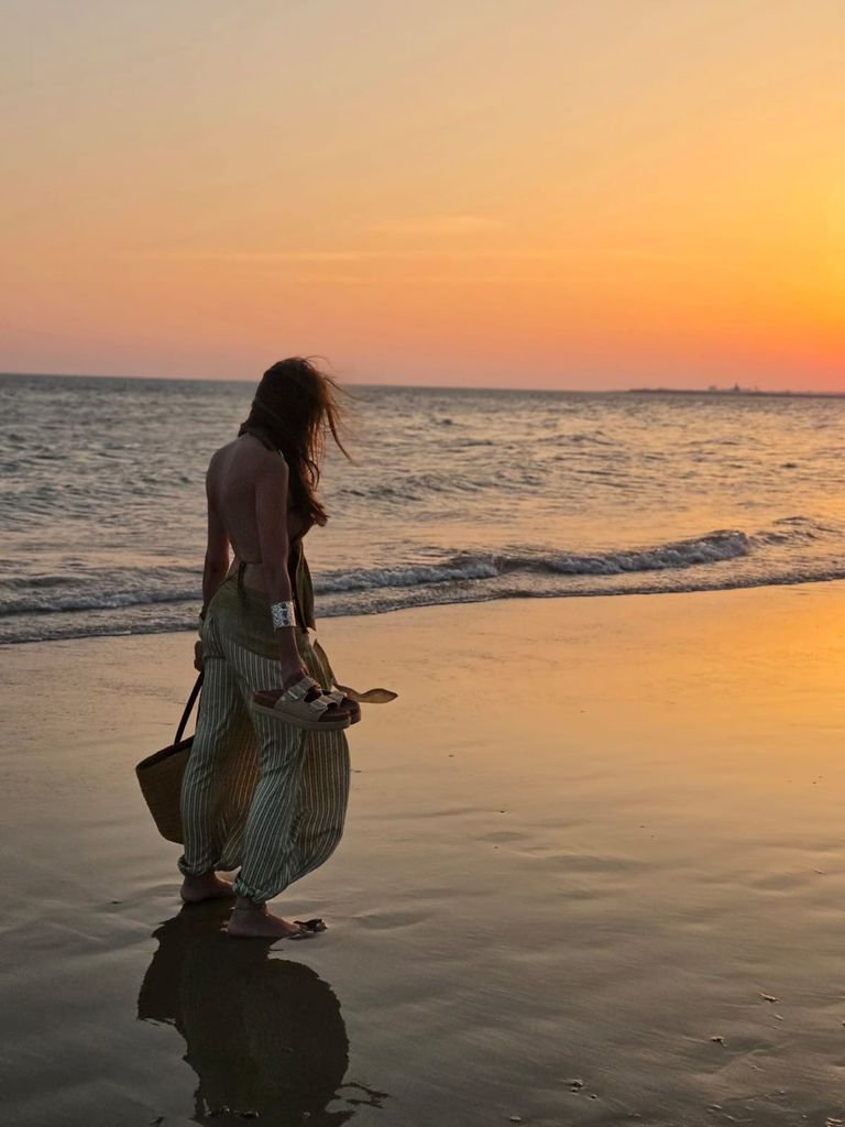 Sara Carbonero de vacaciones en Cádiz