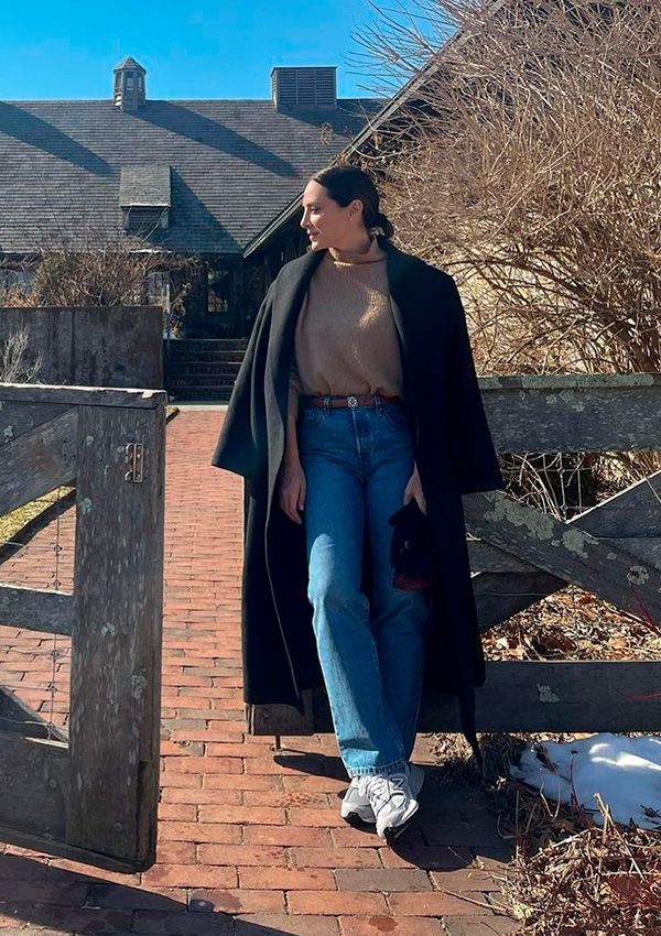 Tamara Falcó con zapatillas New Balance
