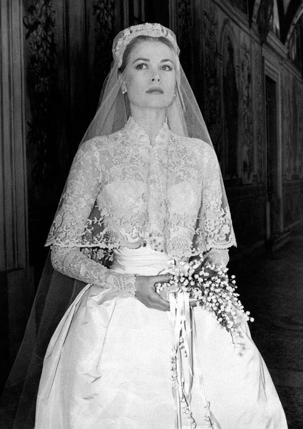Grace Kelly vestido de novia