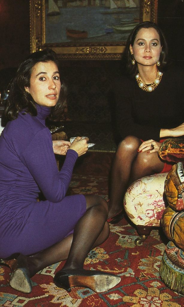 Isabel Preysler y Carmen Martínez-Bordiú HOLA