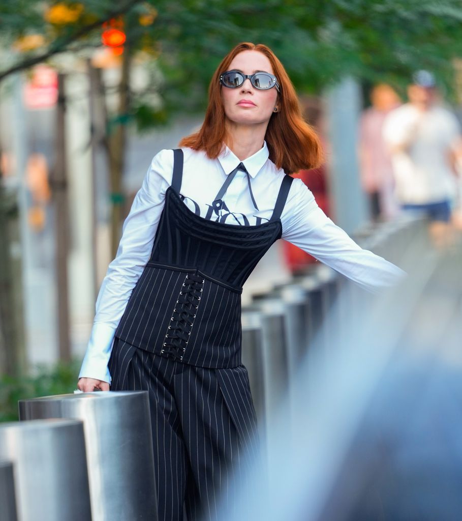  Emily Blunt para "The Devil Wears Prada 2" .
