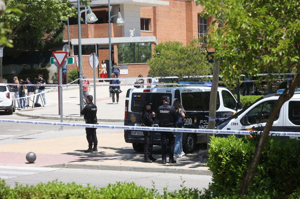 Asesinato a las puertas de un colegio en Pozuelo de Alarcón