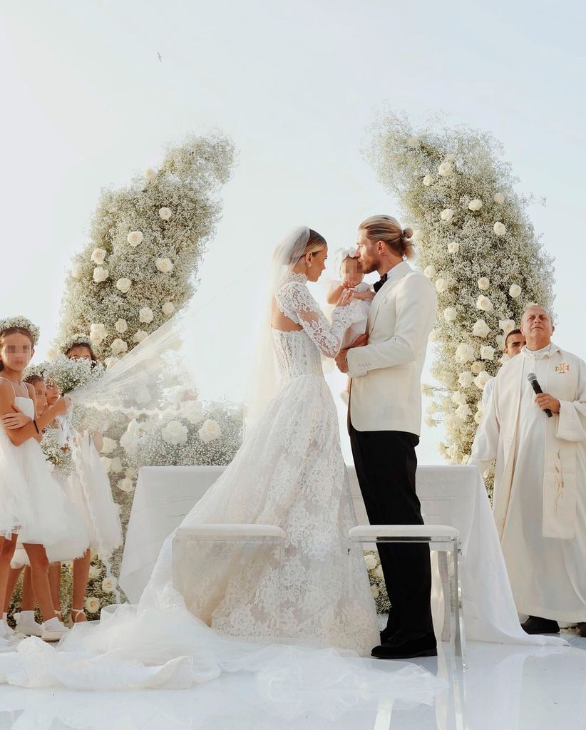 Boda de Diletta Leotta y Loris Karius