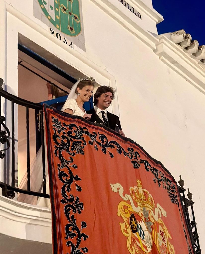 Cristina y José se dieron el 'sí, quiero' en la Hacienda de San Juan del Hornillo, un cortijo situado a las afueras de Sevilla