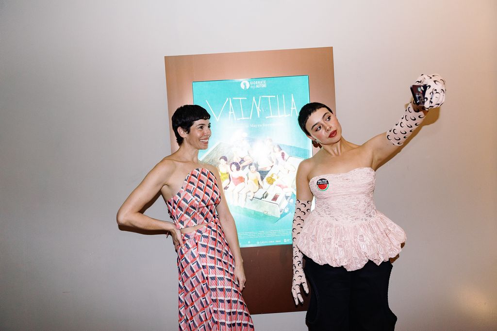 Natalia Plascencia y María Castellá en el Festival Internacional de Cine de Morelia