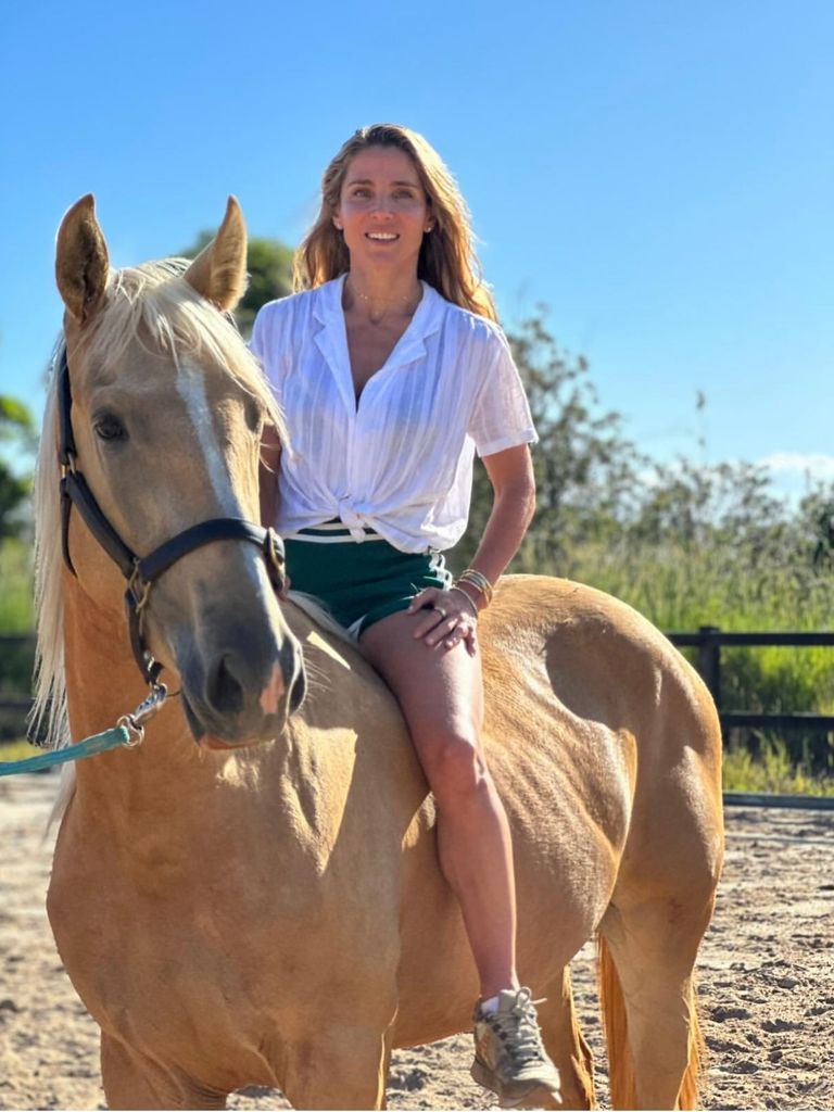 Para Elsa Pataky montar a caballo es mindfulness y en este hobby donde encuentra su paz mental