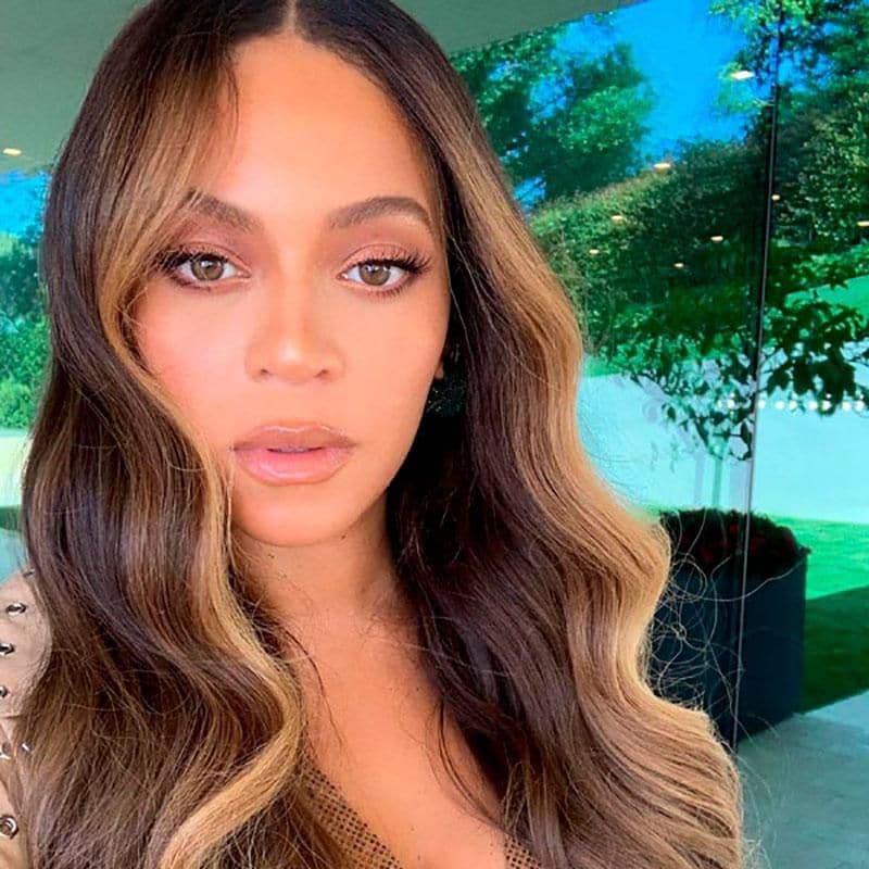 beyonce hair coloring balayage