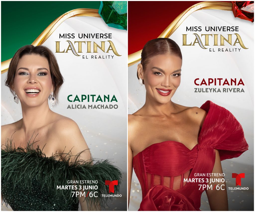 Alicia Machado and Zuleyka Rivera will lead the teams in 'Miss Universe Latina, the reality'.