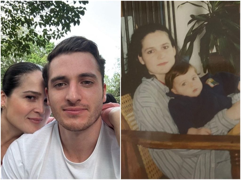 Vanessa Fernández, madre de Fátima Bosch, felicitó a su hijo Bernanrdo con estas fotos.