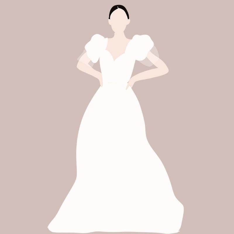 Vestidos de novia para embellecer hombros