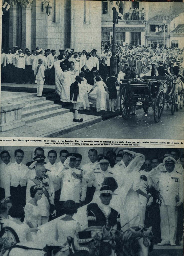 Boda Constantino de Grecia HOLA 1964