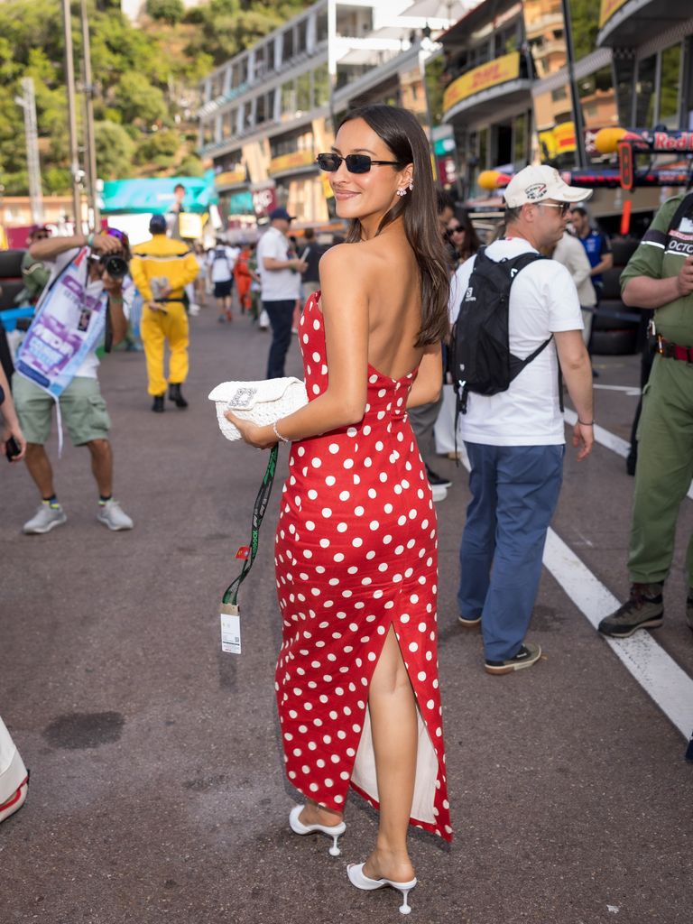 Alexandra Malena Leclerc en el Gran Premio de Mónaco de F1, 2026.
