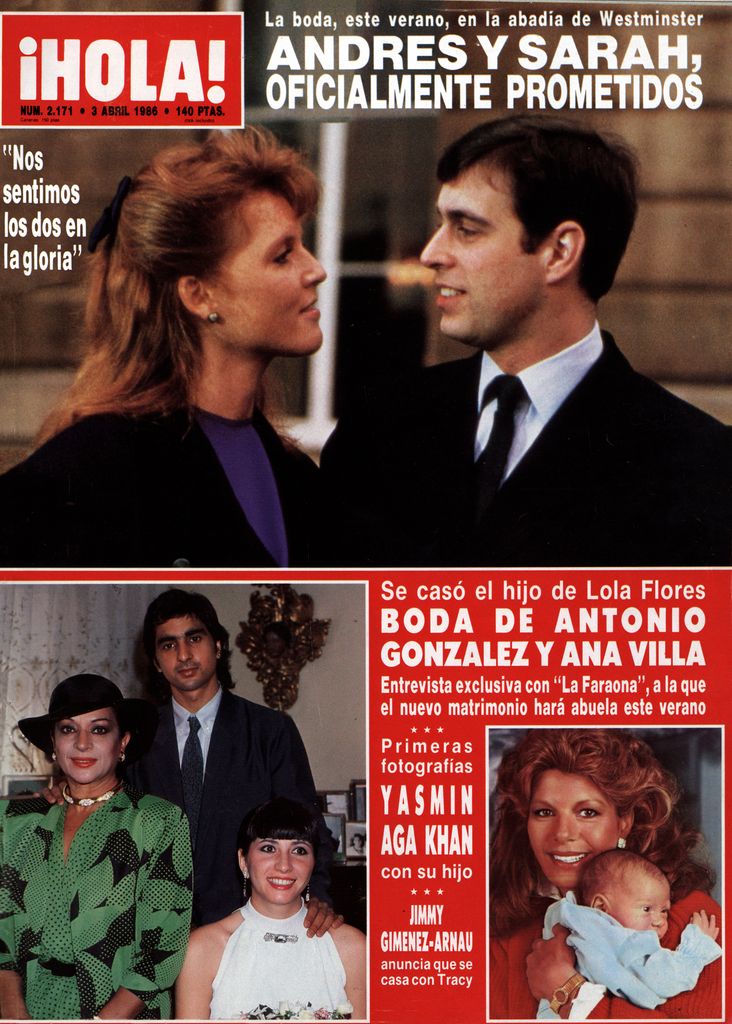 Lola Flores en la boda de su hijo Antonio
