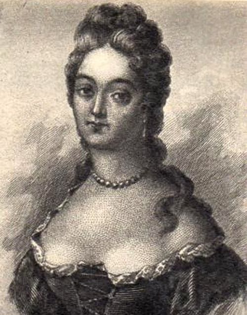 Marie-Émilie de Joly de Choin (1670-1732) fue el blanco de crueles críticas de cortesanas que envidiaban su posición
