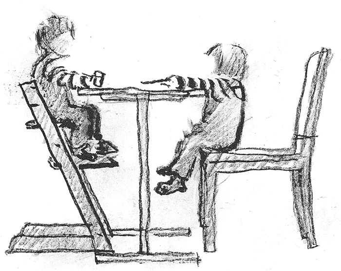 Diseño Peter Opsvik sillas niños Stokke