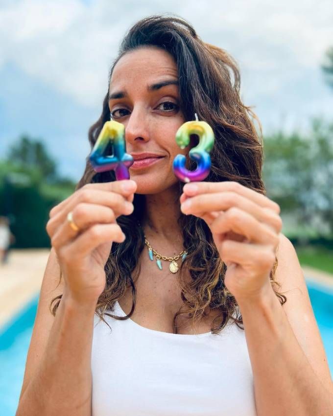 Inma Cuesta en su 43 cumpleaños