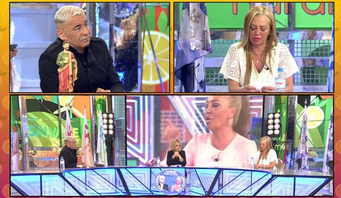 Jorge Javier Vázquez y Belén Esteban