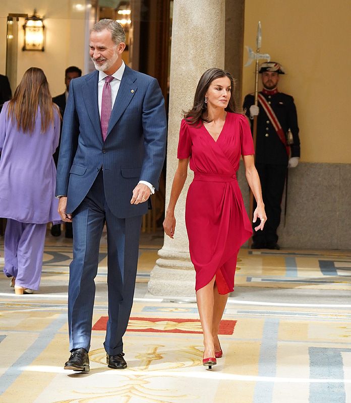 Reyes Felipe y Letizia