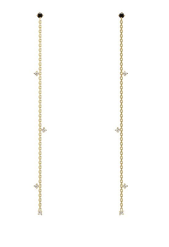 pendientes llargos detalles