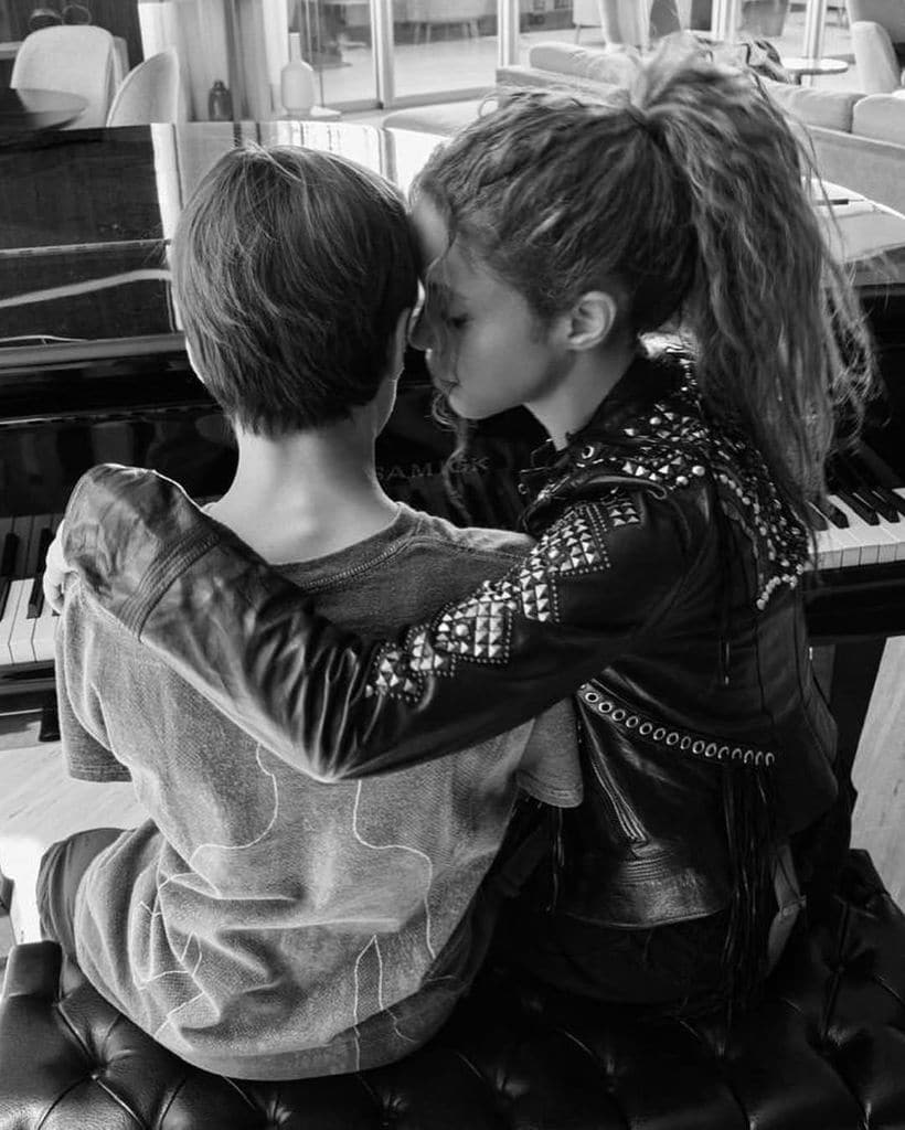Los hijos de Shakira han heredado de ella su talento musical