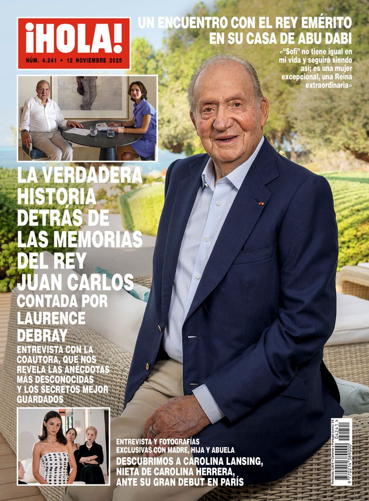 El rey Juan Carlos en la portada de ¡HOLA!