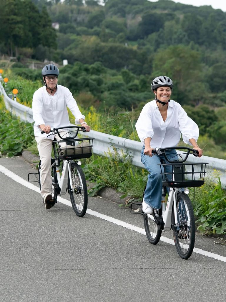 Victoria y Daniel de Suecia de viaje oficial por Japón
