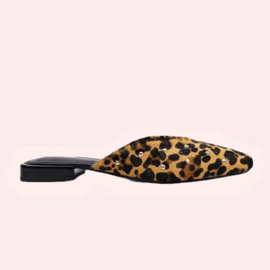 Mules animal print de Gioseppo