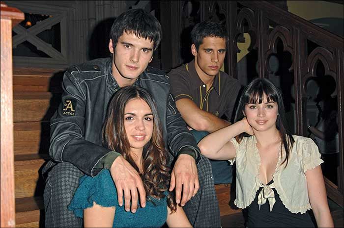 Ana de Armas, Yon Gonález, Martín Rivas y Elena Furiase 