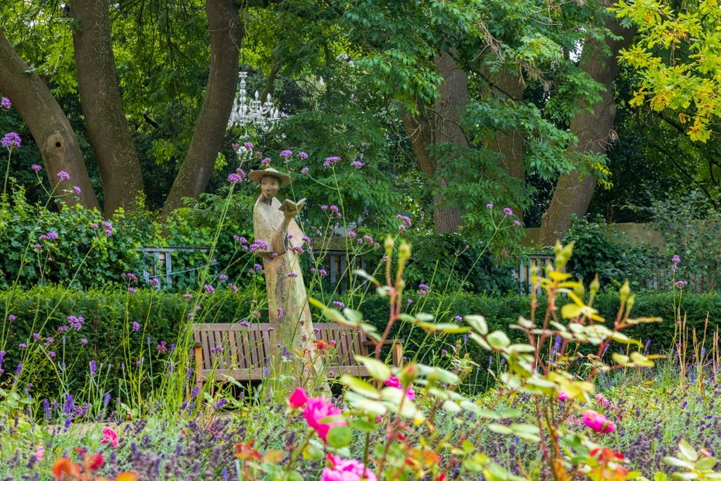 Readers Garden, Museum of Literature Ireland, Dublin Irlanda